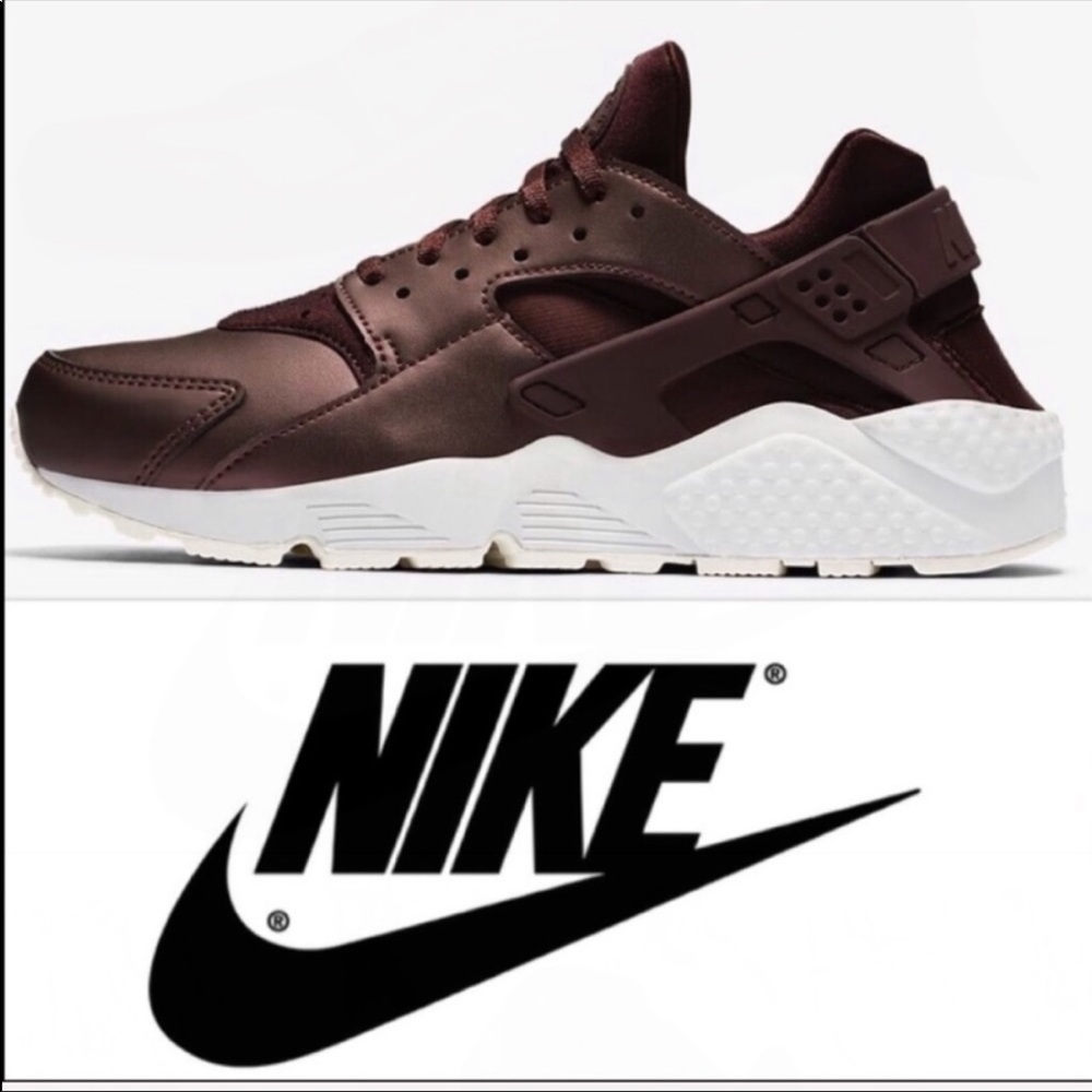Nike Air Huarache Premium Metallic Burgundy